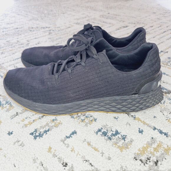 NOBULL Allday Ripstop Runner Trainer Black Sneaker Athletic Shoe Men's SZ 12 - Picture 2 of 10